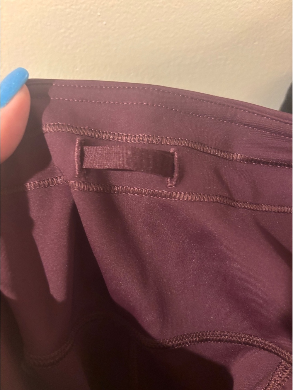 NWT CALIA PowerMove High Rise 7/8 Leggings XXS Burgundy Pockets - Picture 9 of 10